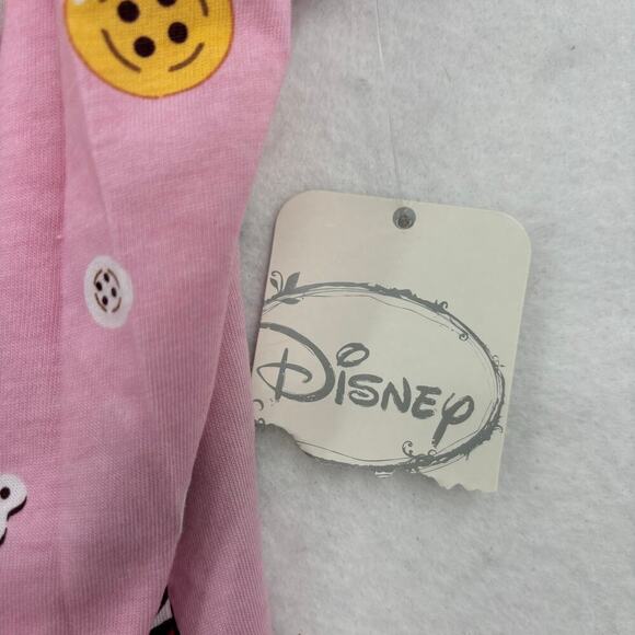Disney Pajama Set Pink Minnie Mouse Print Size XL Top Size L Bottom - Picture 11 of 13